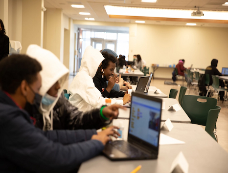 Hack-a-thon brings computer coding to Fowler high school